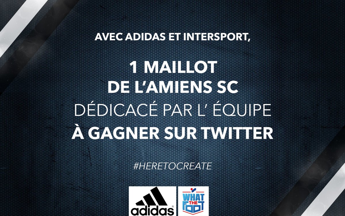 Amis supporters, Retweetez cette publication pour tenter de gagner un maillot dédicacé par l'<a href="/AmiensSC/">Amiens SC</a> !
Résultat le 12 Septembre !