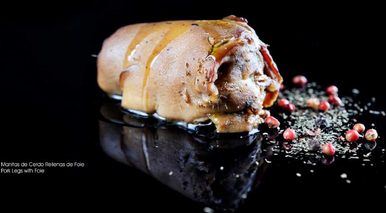Manitas de cerdo rellenas de Foie! 🐷🐖🐽
