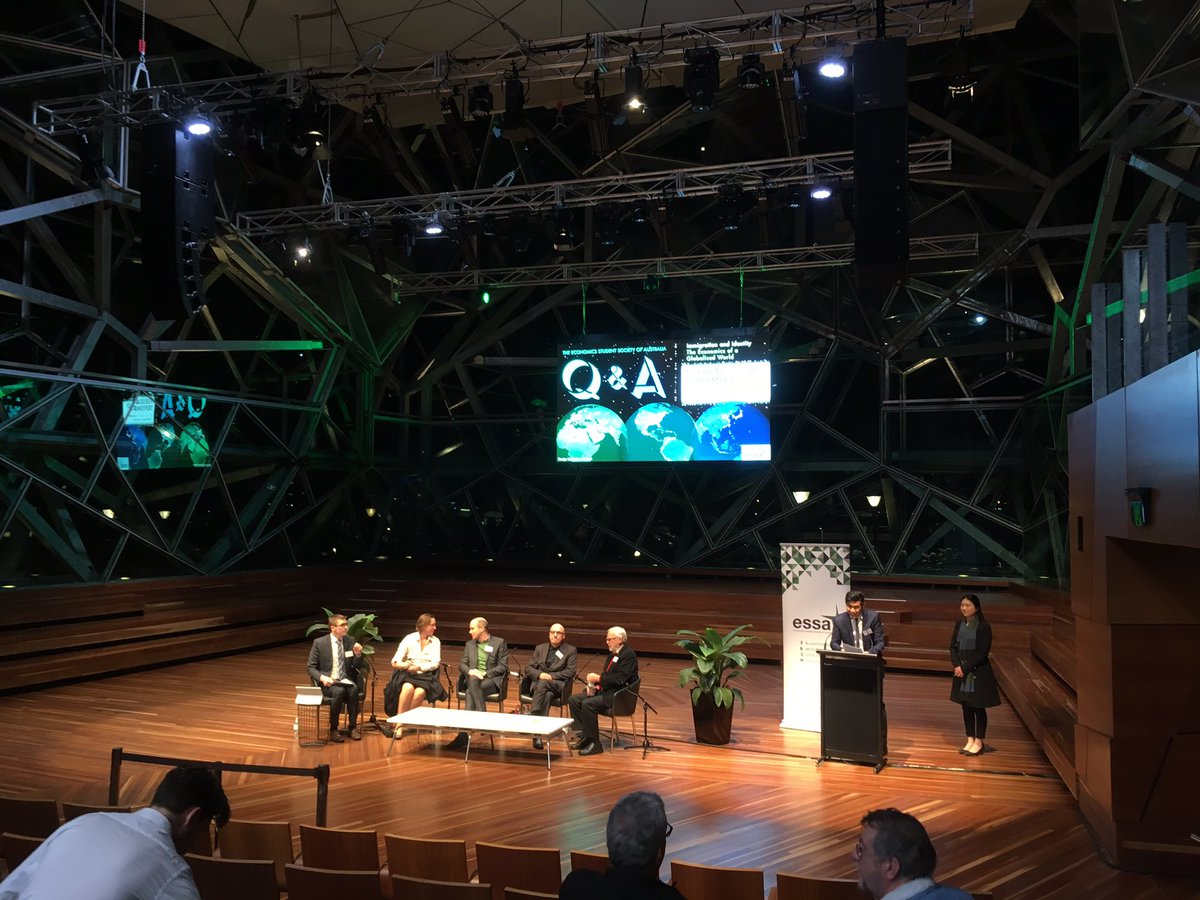 ESSA_aus's tweet photo. Ready to go at ESSA Q&amp;A 2017: Immigration and Identity! Join in by tweeting #essaqanda or sending your questions via Facebook! https://t.co/4RI5Qoffwm