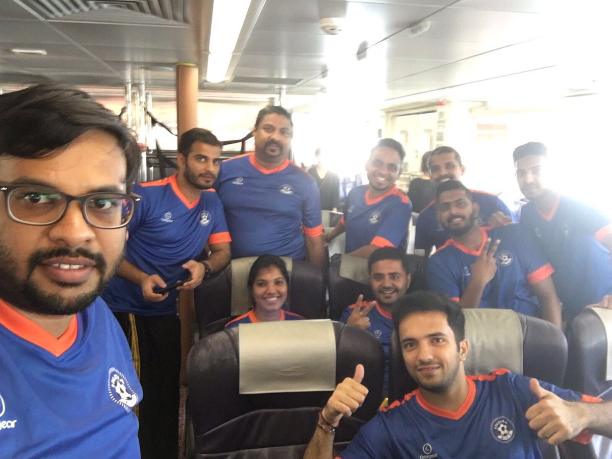 fasiltp's tweet photo. on the way #MACvIND https://t.co/oUThAaaKim