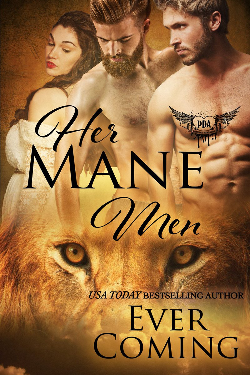KyanChristopher's tweet photo. Gerri Wilder from the PDA threw her to the lions. Literally. Her Mane Men is an MMF novella featuring a curvy woman &amp; two hot lions. https://t.co/dkevQipfVm