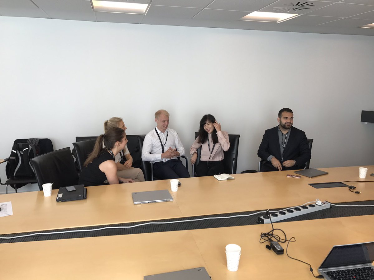 msmith_dk's tweet photo. Enjoying to spend days with new IBM graduates. Learning and fun 😃#graduateibmdk #ibm https://t.co/9ToUt1T2hQ