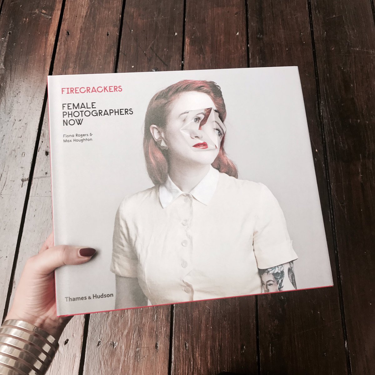 Great start to the day with a large coffee &amp; the new #firecracker book full of inspiring #femalephotographers ☕️👯