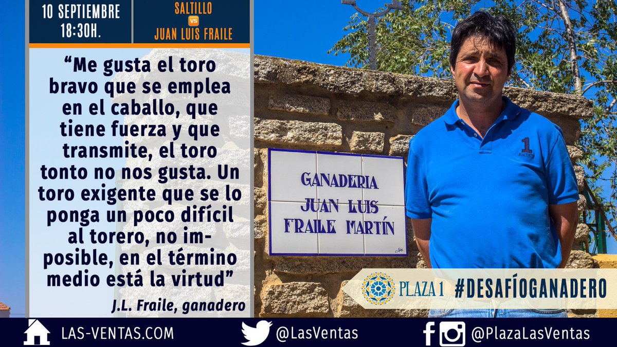 LasVentas's tweet photo. 🐂 #DesafíoGanadero
🎙 J.L. Fraile: "Me gusta el toro bravo que se emplea en el caballo"
👉 https://t.co/0ro2JIuQWZ
🎟 https://t.co/wDXi4DFDOo https://t.co/jt3Vywq95a