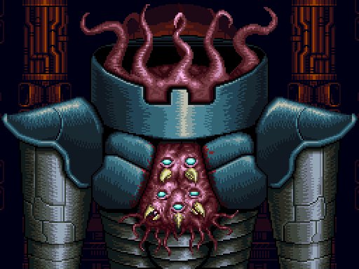 RobotNamedFight's tweet photo. The Metal Patriarch is full of flesh beasts. #MeatEveryDay #ARNF #pixelart #indiegames https://t.co/OjYcfdbvgK