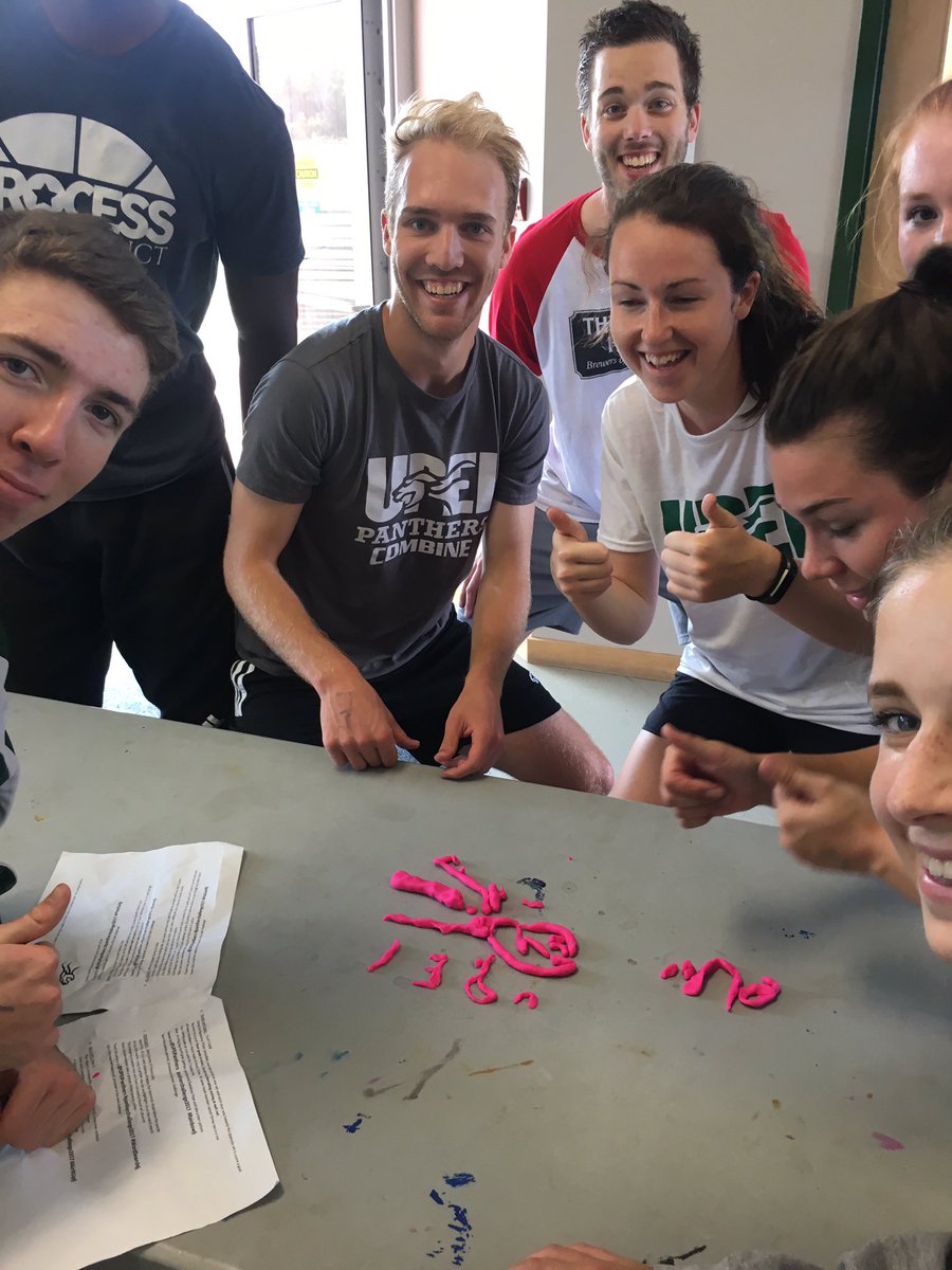 colle_derry's tweet photo. @UPEIPanthers #pantherchallange2017 #PlayDoh6 #team7 https://t.co/xxv8jT66bP