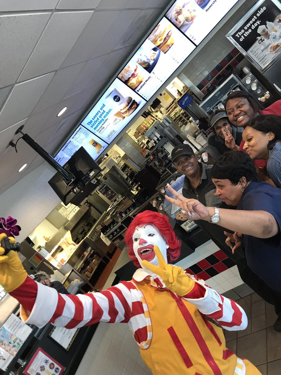 IceAgeMgt's tweet photo. Selfies with Ronald at Huffman Mill! @McD_Triad https://t.co/ry0U713Al4