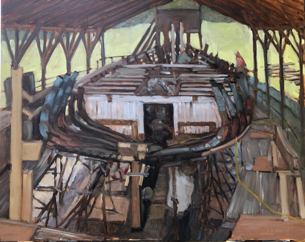 robertbeckart's tweet photo. What I was painting. https://t.co/dCYGJ9yu0V