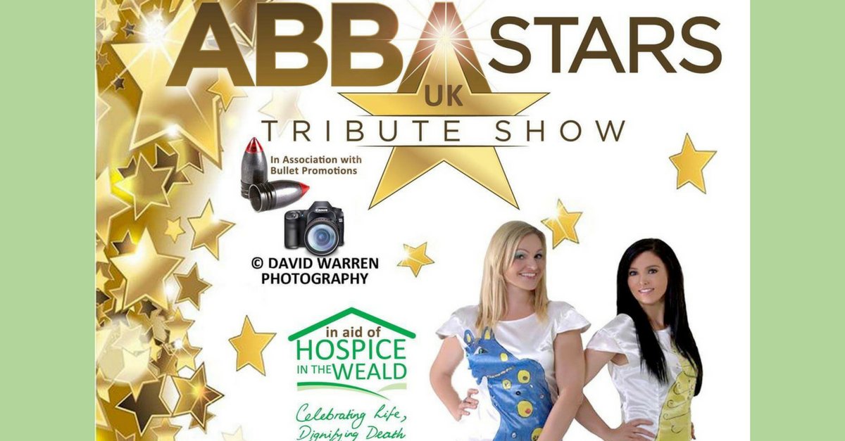 My_T_Wells's tweet photo. #AbbaStars Tribute Show in aid of @hospiceweald on Friday 15 Sept. More info: https://t.co/Ug7tBApNwL #TunbridgeWells @promotionbullet https://t.co/OgAoWUiHz6