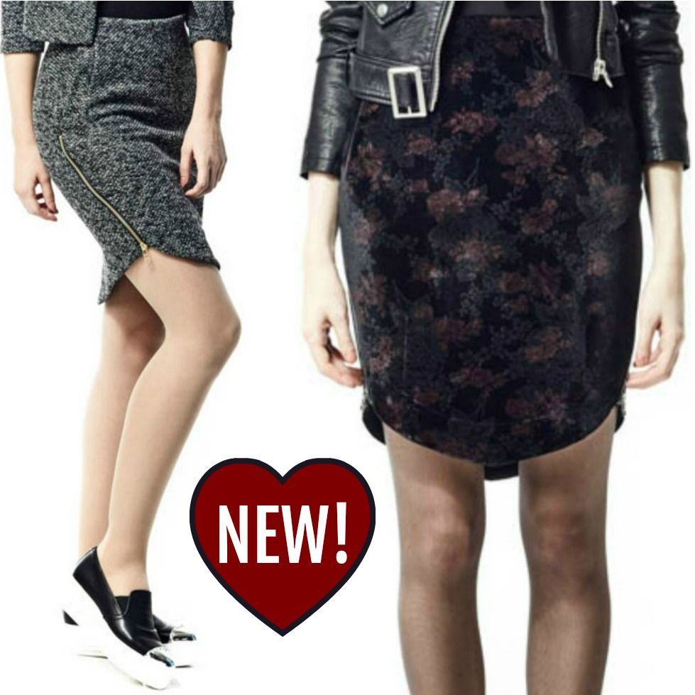 FreshCollective's tweet photo. The @Annie.50 Nancy Pencil Skirts are here for #FreshCollective's fall collection! 😊 Get yours in velvet floral print or grey tweed! https://t.co/c9X8t7JeCQ