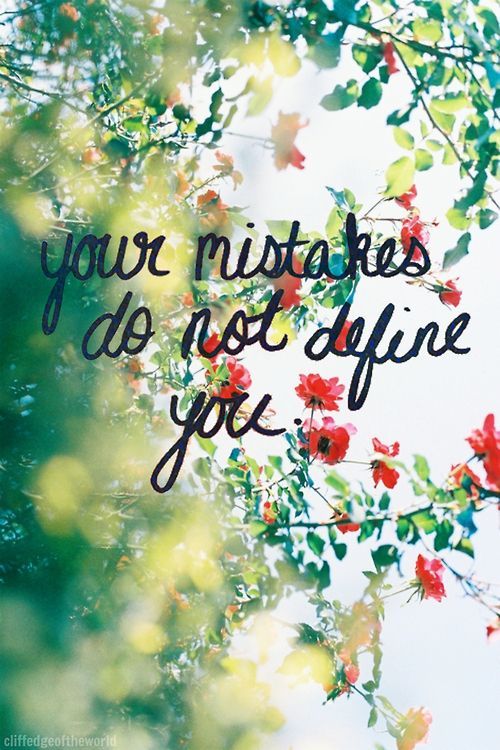 P_Therapycom's tweet photo. You are more than your past mistakes.

#Quoteoftheday #Therapy https://t.co/K9VhmXHlRH