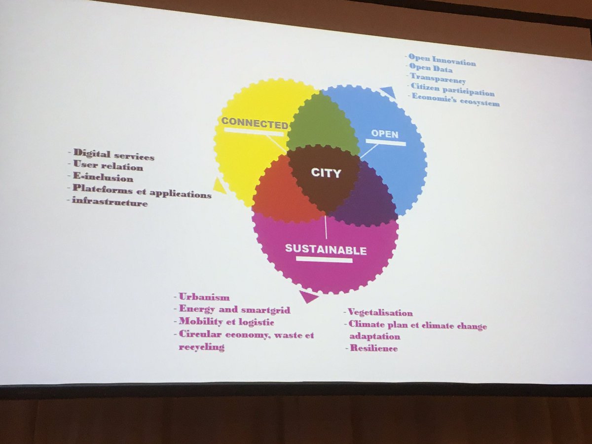tuomasqvick's tweet photo. Depyty Mayor of Paris Emmanuel Gregoire: Future Cities are #open, #digital and #sustainable. #bdcities17 https://t.co/sxoaU0U5oP