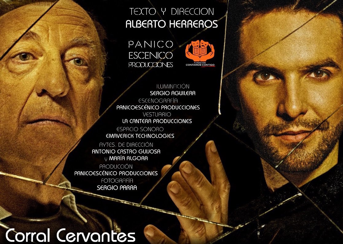 Esta noche seguimos con LOS ESPEJOS DE DON QUIJOTE a las 21,00 en el <a href="/CorralCervantes/">CorralCervantes</a> <a href="/panicescenico/">PanicoEscénico</a> <a href="/josemanuelseda/">José Manuel Seda</a> <a href="/navatory/">Alejandro Navamuel</a> #teatro