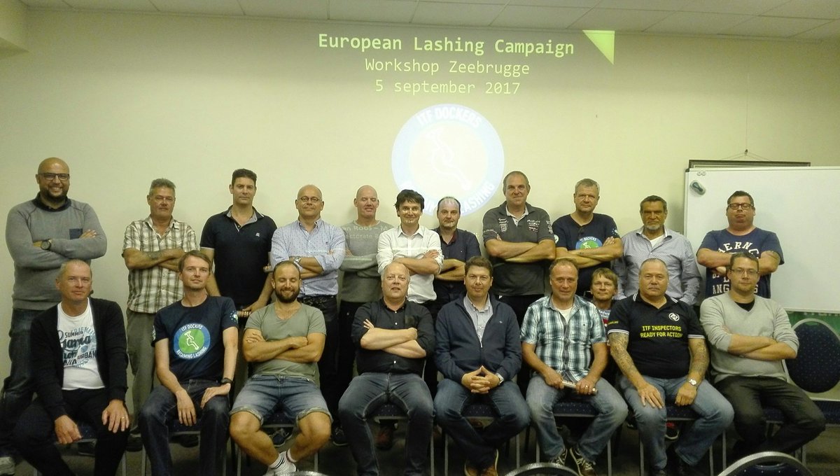 roos_christian's tweet image. EU #LashingCampaign workshop for #Zeebrugge #Dockers. 
#ReclaimingLashing #ACVtranscom #BTB 
@MAVANO_ITF  @RinoHuijsmans @ITFDockers @_verdi
