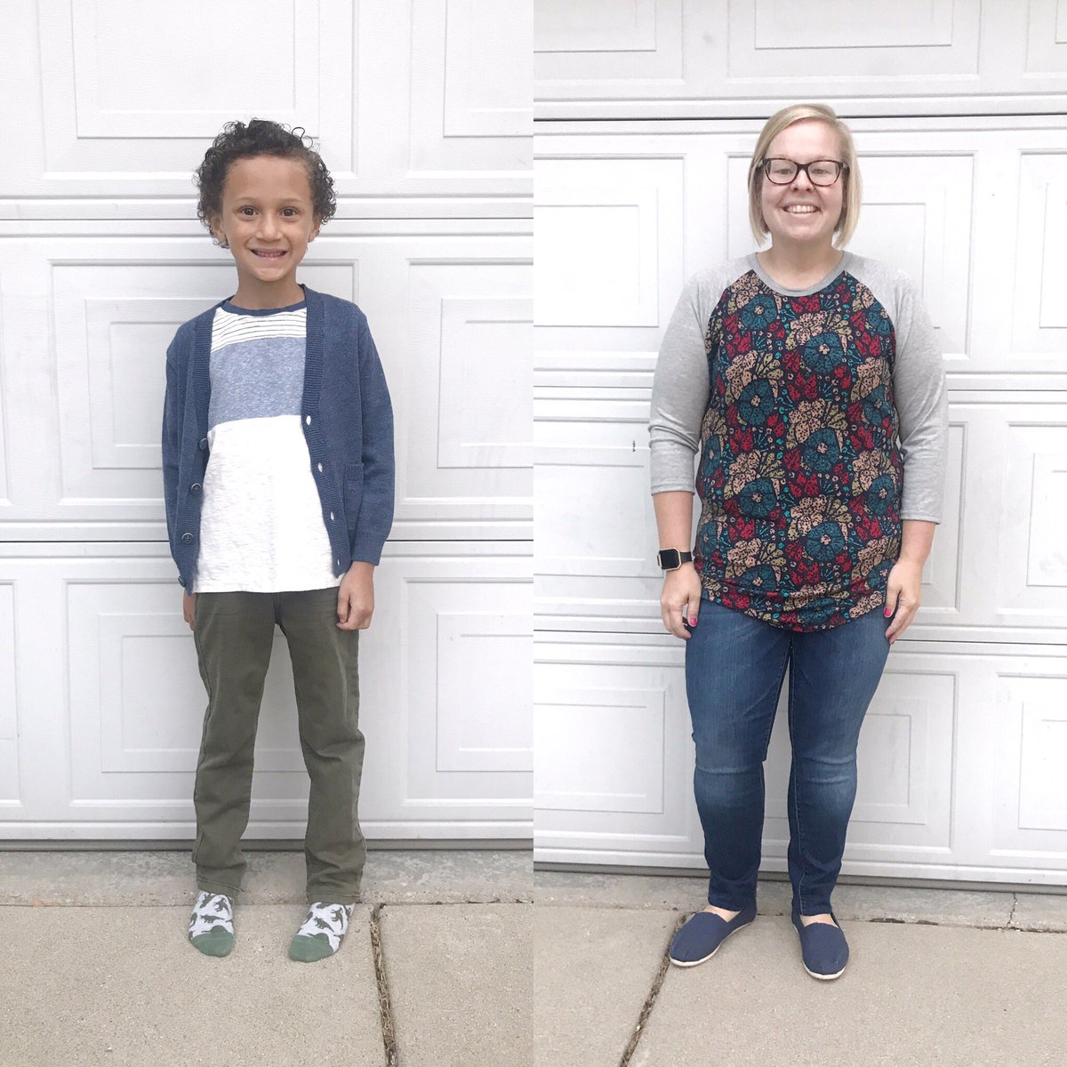 lularoeshannel's tweet photo. Happy Most Mondayest feeling Tuesday ever! Randy's are easy when I know getting Oliver up &amp; going won't be! #lularoe #ootd #september17 https://t.co/nwEXV6MLNP