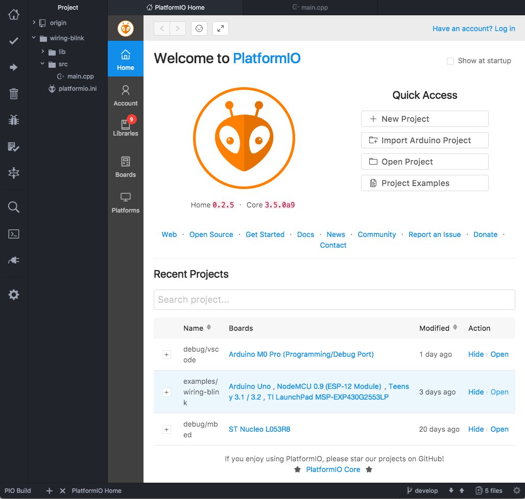PlatformIO tweet media