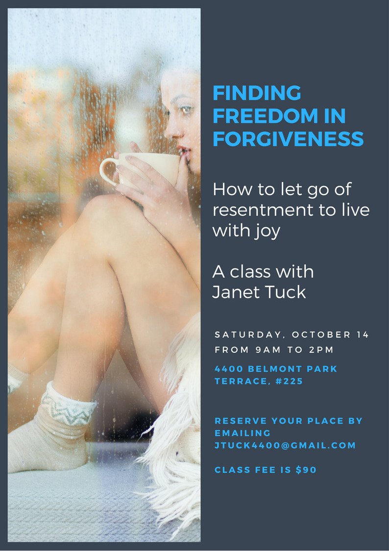 JTuck4400's tweet photo. Forgiveness class coming October 14. Space is limited so sign up today! https://t.co/at2qZxbfZR