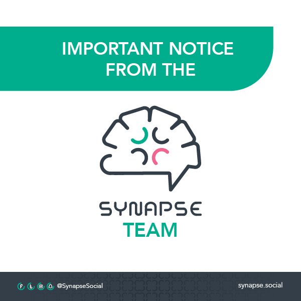 SynapseSocial's tweet photo. Our team will be working from home starting today until further notice. The best way to reach us will be through our emails. #Irma. https://t.co/bTKqhuljwR