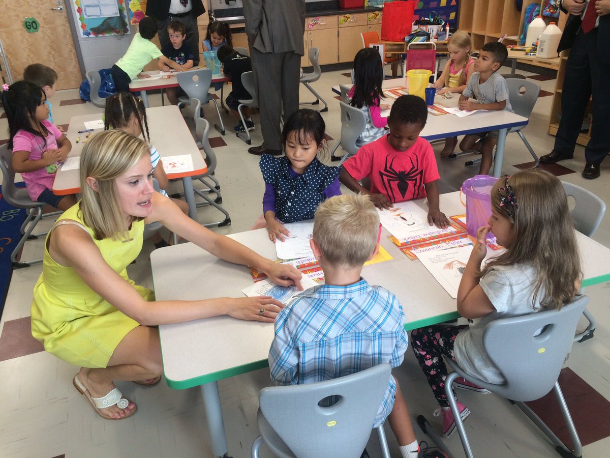 BaltCoPS's tweet photo. Crayons out already in Miss Kuehn's @Relay_BCPS elementary class. Making self-portraits! #back2bcps https://t.co/8z2ePwRe77