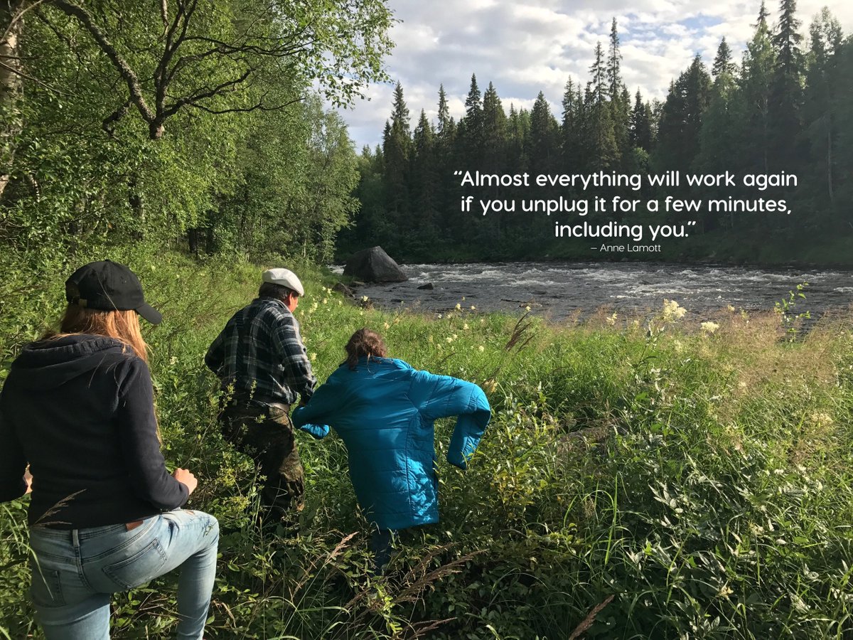DaypointCo's tweet photo. Great weekend.  “Almost everything will work again if you unplug it for a few minutes,  including you.” — Anne Lamott https://t.co/mxKAiWnNbD