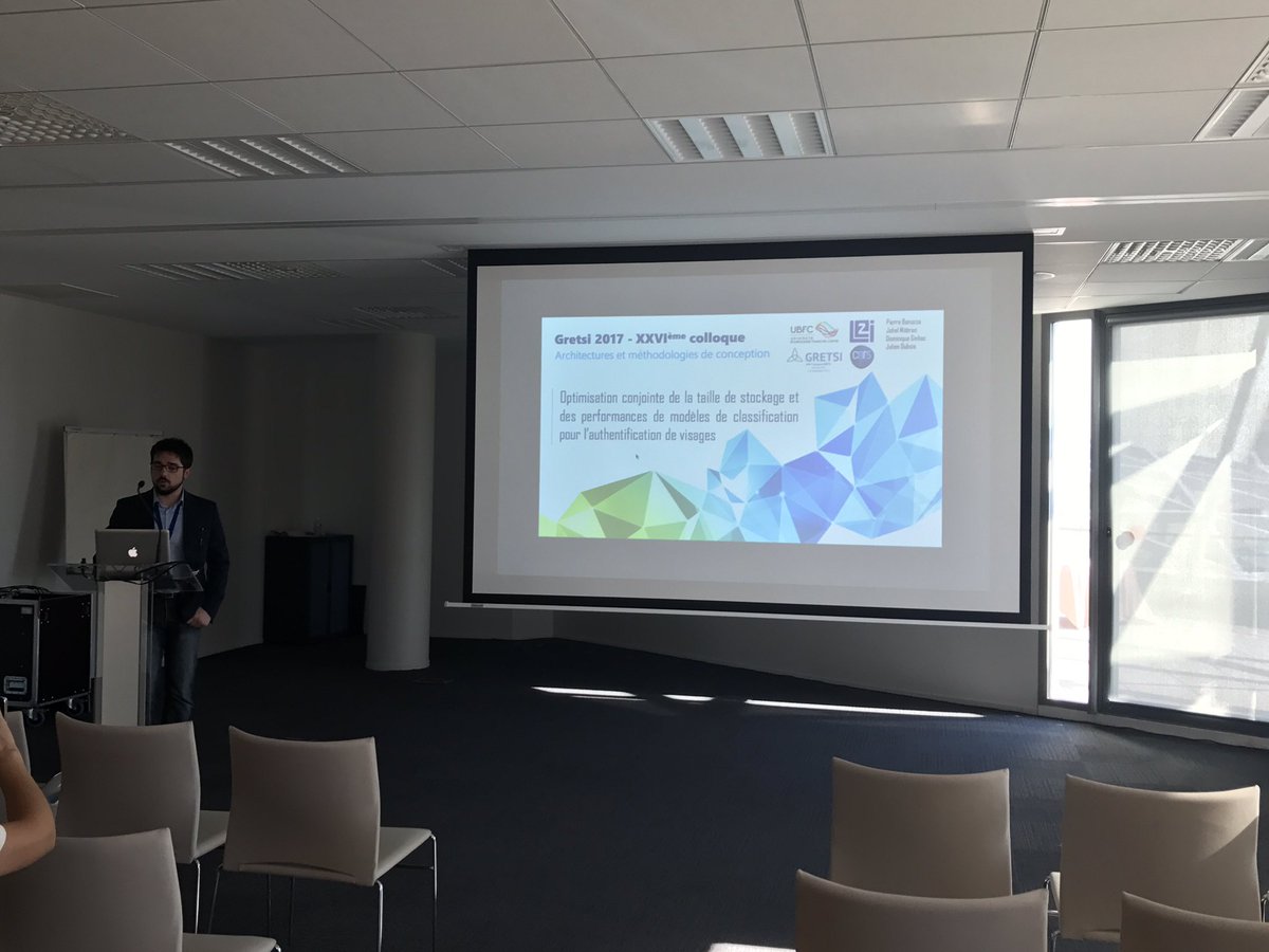 dginhac's tweet photo. Pierre Bonazza parle de sécurisation de sources radioactives #gretsi2017 #le2i #smartcam #biometrie #visages https://t.co/o0GB9AAeBl