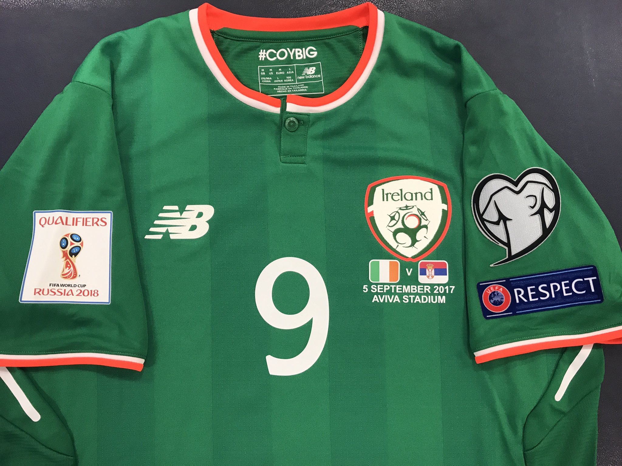 rep of ireland jersey euro 2018