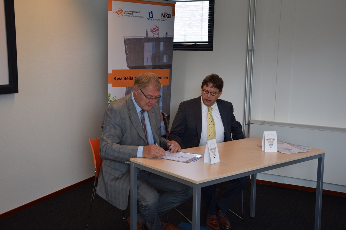 Sportstudies's tweet image. Opleiding Sportkunde ontvangt kwaliteitslabel ondernemen! @hanze #sportkunde #ondernemen