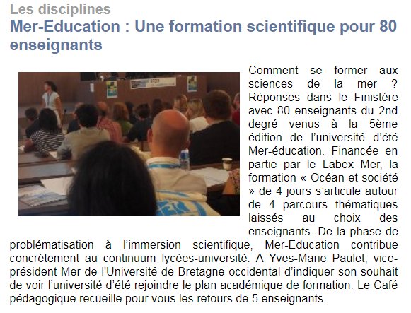 vivelesSVT's tweet photo. Comment se former aux sciences de la mer ? 🐟 #MerEduc17 https://t.co/80ifd4Y8kH https://t.co/AIWR6IAT8u