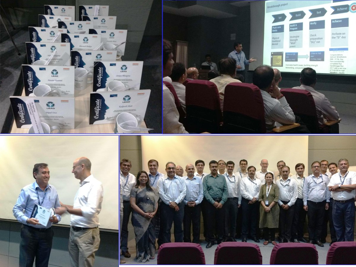 NamanHR's tweet image. #WorkThisWeek 3/3 Catch some Graduation ceremony glimpses where Participants presented their Breakthrough projects, ending on a high note!!