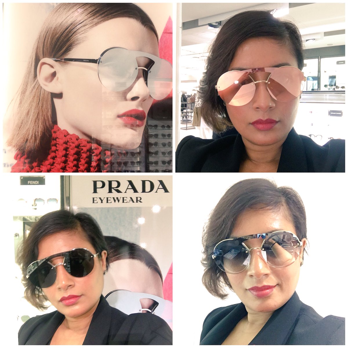 New Prada campaign has officially kicked off 💥💥💥<a href="/LuxInTheLab/">Fashion Lab</a> <a href="/louisec93982199/">louise coleman</a>  <a href="/MSztabersk/">malgorzata sztabersk</a> #PradaSelfie😜😎