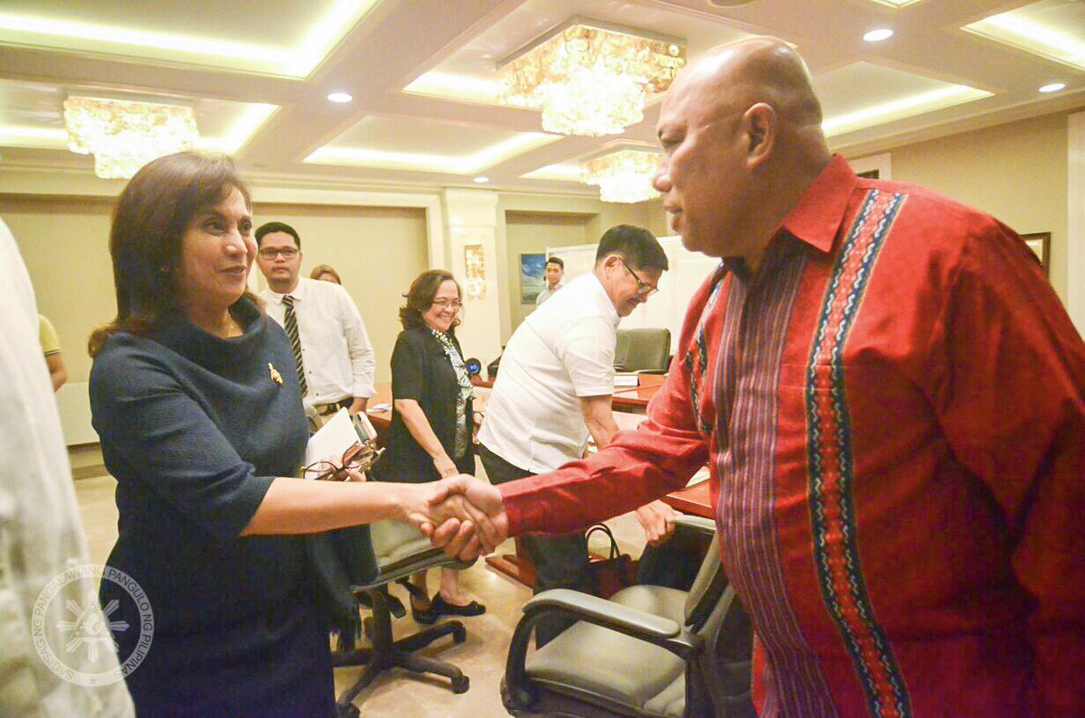 The OVP met with interagency Task Force Bangon Marawi on strategies in rebuilding the city. So grateful because we can do more—together.