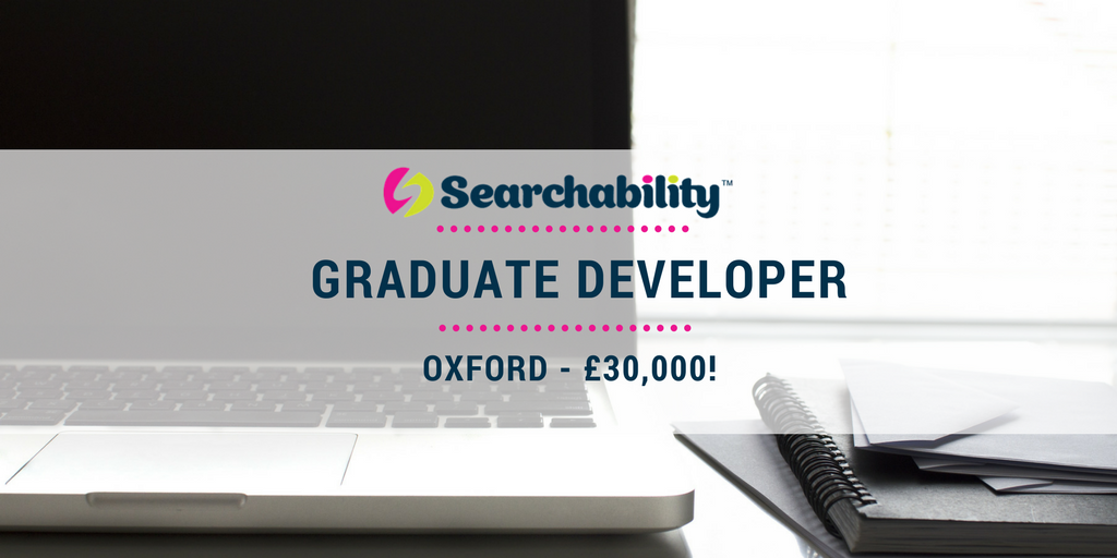 SearchabilityUK's tweet image. #GraduateDeveloper wanted in #Oxford - up to £30K! Call @SearchableLuke now on 01865 598 240 - ow.ly/oQZt30eTQv4