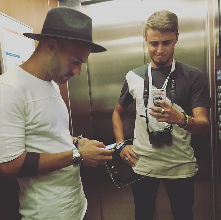 MatteoVillaYB's tweet photo. @homefestival1 with my man @HiisakOfficial 🔊🇮🇹 • #HIISAK #WeAreOne #BHR https://t.co/EHwsRlp3WA