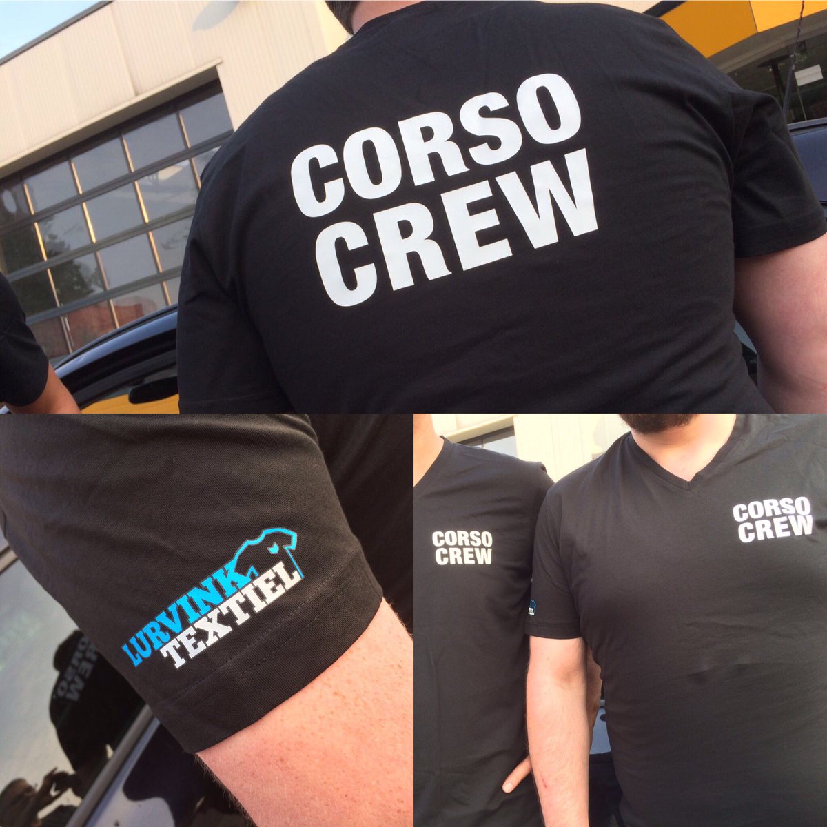 Onze crew loopt er dit jaar prachtig bij dankzij <a href="/LurvinkTextiel/">LurvinkTextiel</a> #bclv #bloemencorso #lichtenvoorde