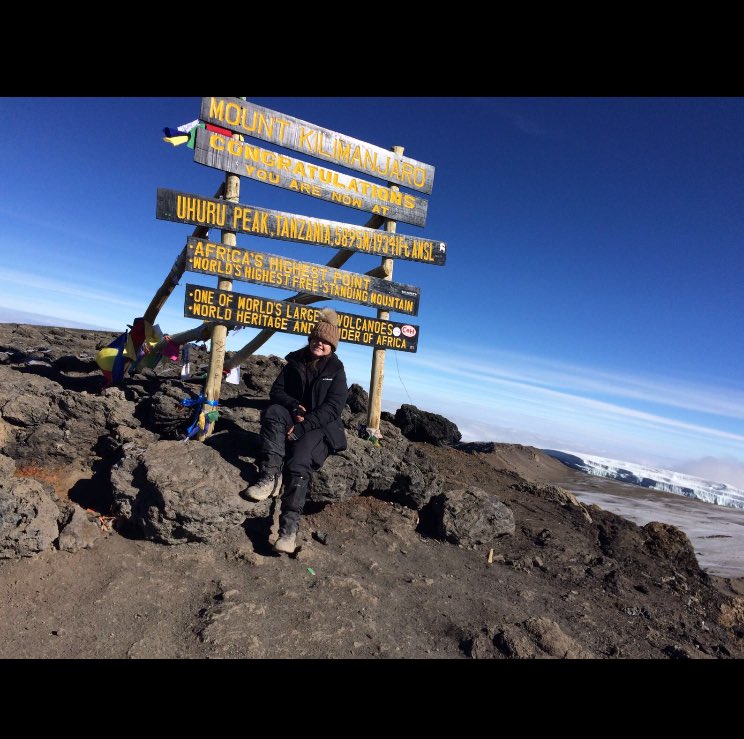 lucygregg's tweet photo. Sooo proud of my amazing sister for getting to the top of Kilimanjaro ❤️🏔 https://t.co/i5l5REKIcG