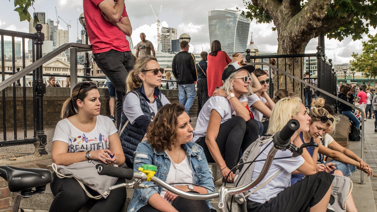PLInst_London's tweet photo. A trial run of the #JosephConrad Bike Tour! do not miss it! it is a truly amazing experience! https://t.co/dCnh9fz4J1 @FatTireLondon https://t.co/HHWSSTcM3Z