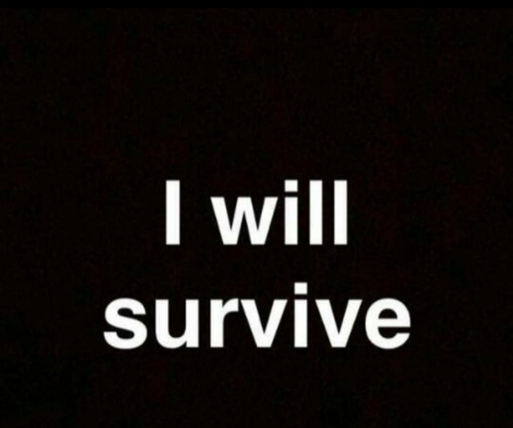 Apeabun's tweet photo. Life may come with problems but I kn I will survive https://t.co/bQgTy0pD6Z