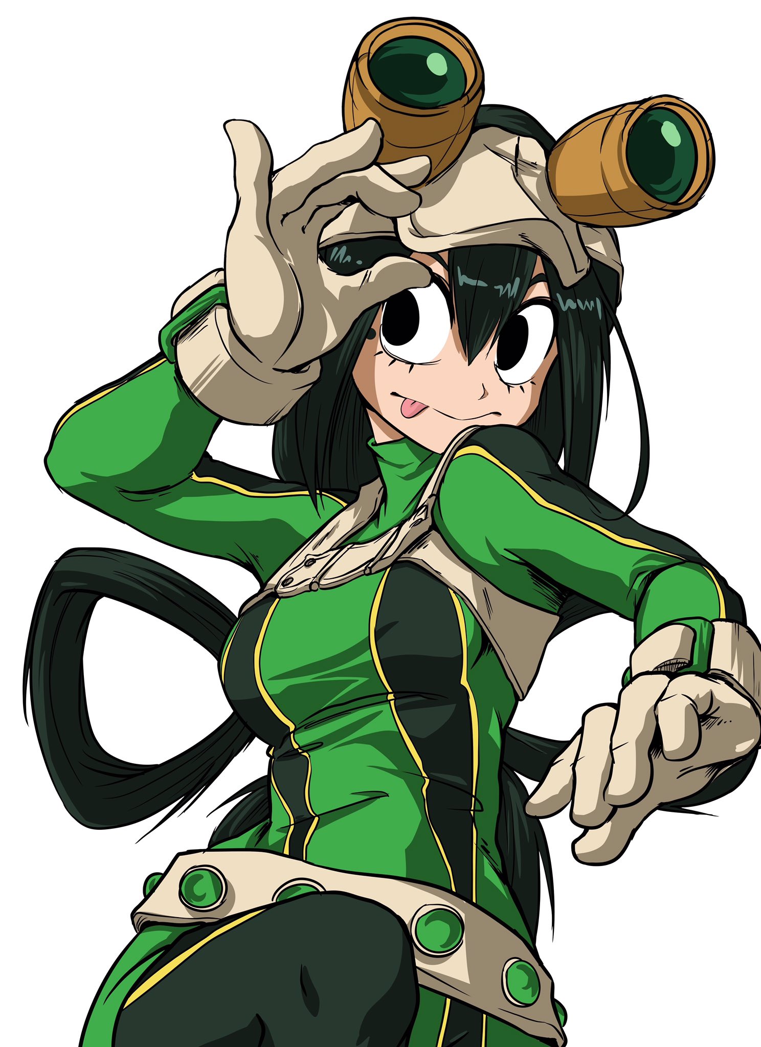 (Art by: shukei20 on deviantart) #myheroacademia #bokunohero #Froppy #anime...