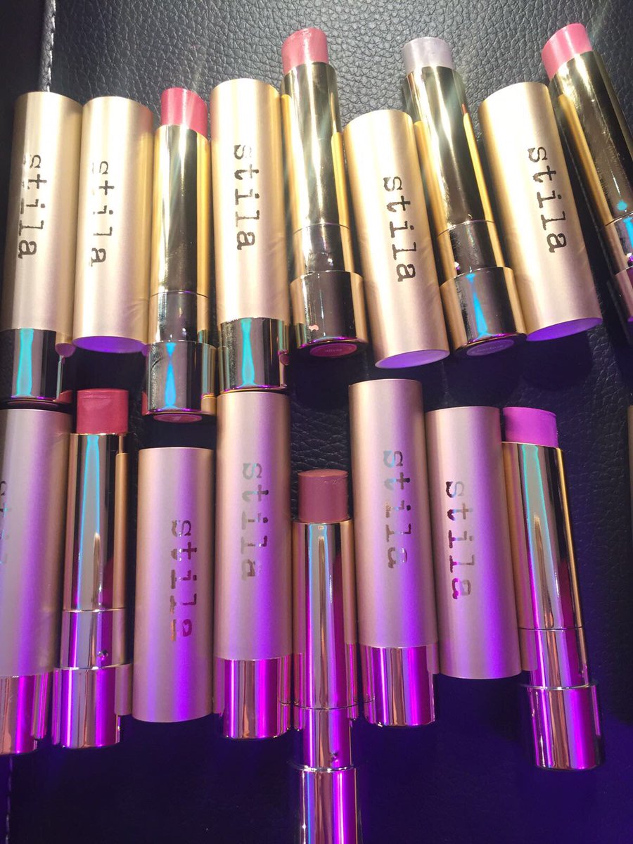 DowalWalker's tweet photo. The @StilaUK &amp; @gloriousbrands event is in full swing! #helloglorious 💄✨ https://t.co/E5DBKffKEc