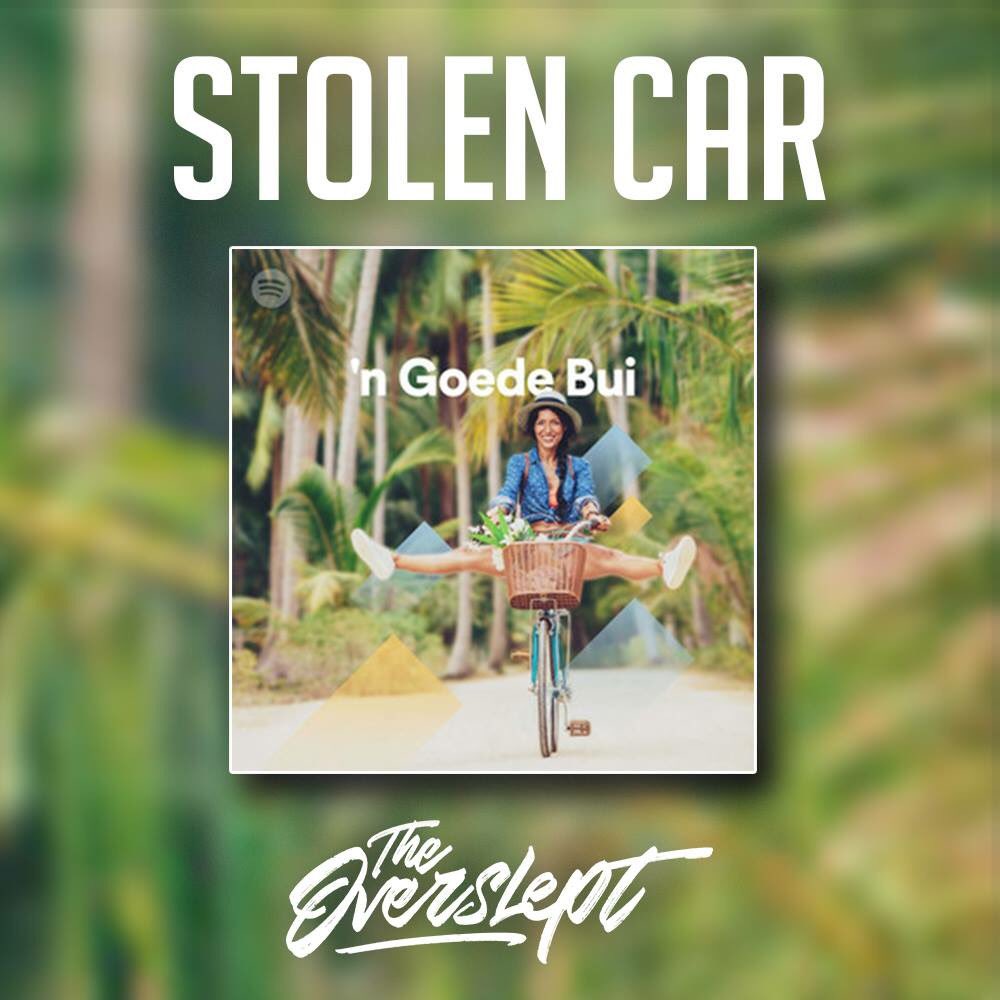 TheOverslept's tweet photo. 'Stolen Car' is nu ook te beluisteren in de @Spotify-playlist ''n Goede Bui'! 🙌🏻

https://t.co/xNL8fNocfv https://t.co/xE6s1x0uJ2