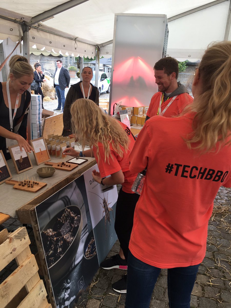 Come by the Foodtech tent and try the most delicious and sustainable Energy Bites you ever had! #Techfestival #TECHBBQ