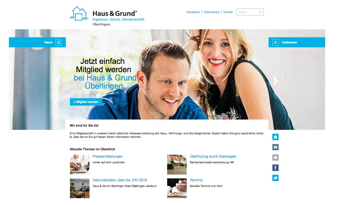 Komtrigon On Twitter Website Relaunch Bei Haus Grund