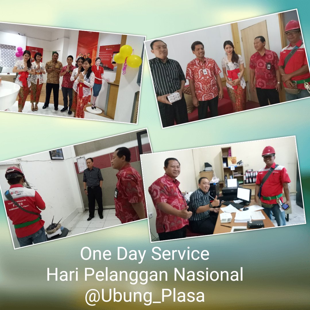 ichalhk's tweet photo. One Day Service @Ubung_Plasa
#DPSTREG5
@_Fantastic5_ @Parwi66
#HariPelangganNasional2017
#indihome https://t.co/tJBVNmIJix