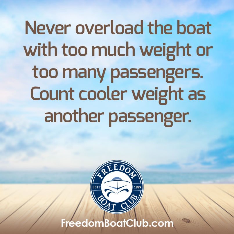 FreedomBoatClub's tweet photo. Boat Safe. Have Fun! #boating #freedomboatclub #boatsafehavefun https://t.co/lCK8AyPLtH