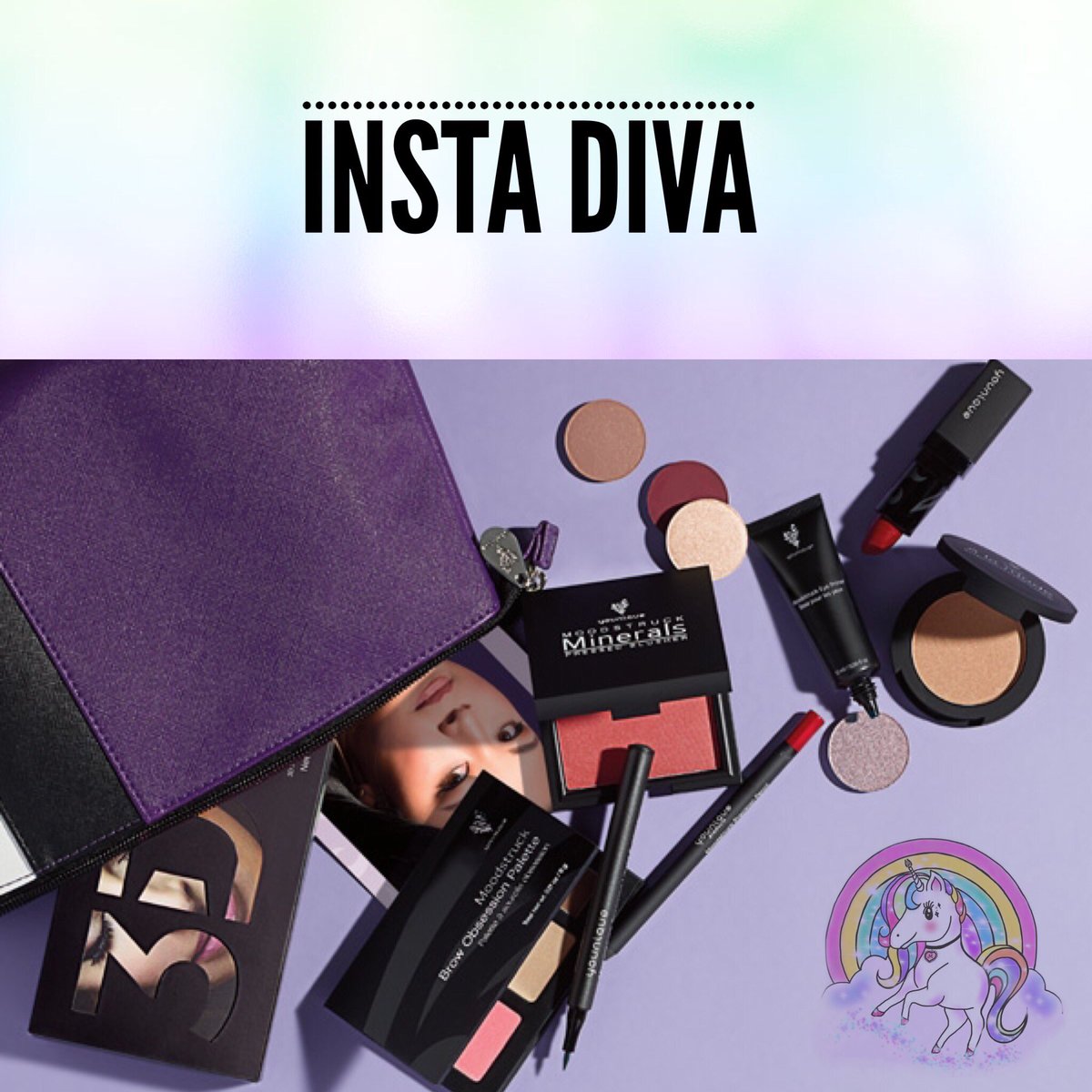 MamasMakeUpBox's tweet image. New collection 2: Insta Diva! No filter needed! #younique #youniquepresenter #collections #savemoney