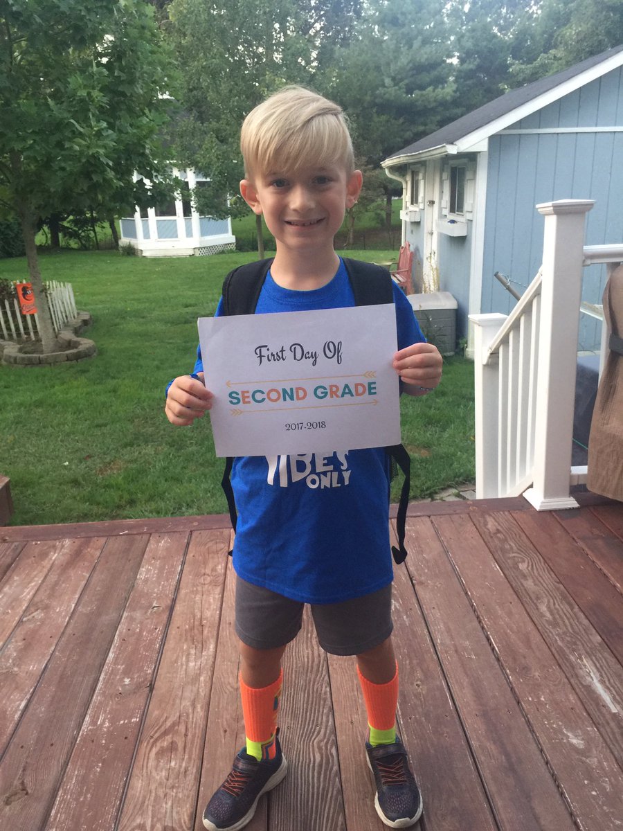 Second grade at Oliver Beach <a href="/MollyBissell/">Molly Bissell</a> #Back2BCPS