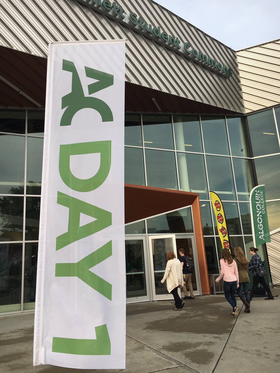AlgonquinSS's tweet image. Welcome to our new students who are kicking off their Algonquin College experiences today at #ACDay1! Message us if you've got questions.