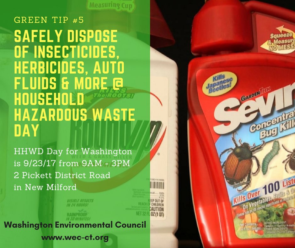 wec_connecticut's tweet photo. #conservation #recycling #toxicwaste #thinkgreenactgreen #householdhazardouswasteday #connectict #litchfieldcounty https://t.co/yjYLf0azlJ