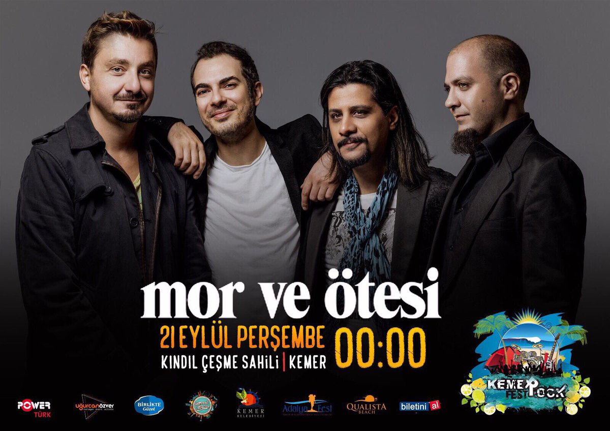 21 eylül gecesi <a href="/KemerRockFest/">Kemer Rock Festivali</a> sahnesindeyiz, görüşmek üzere!