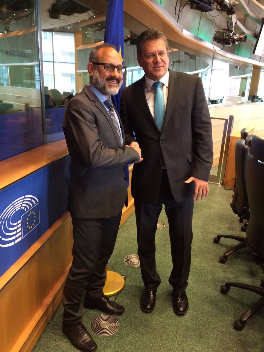 MarosSefcovic's tweet photo. Thanks @IsmailErtug @EP_Transport for inspiring discussion #AutonomousVehicles #DrivingFuture. My speech in full https://t.co/0X6AhQSKJt https://t.co/gOvF8ErEs8